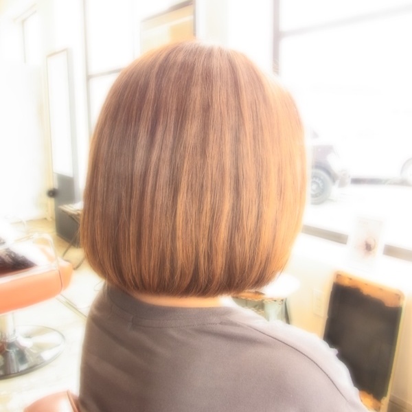 スタイリング簡単プレミアムスーパーカット☆☆☆☆☆＆ミディアムBOB☆ヘアスタイル☆